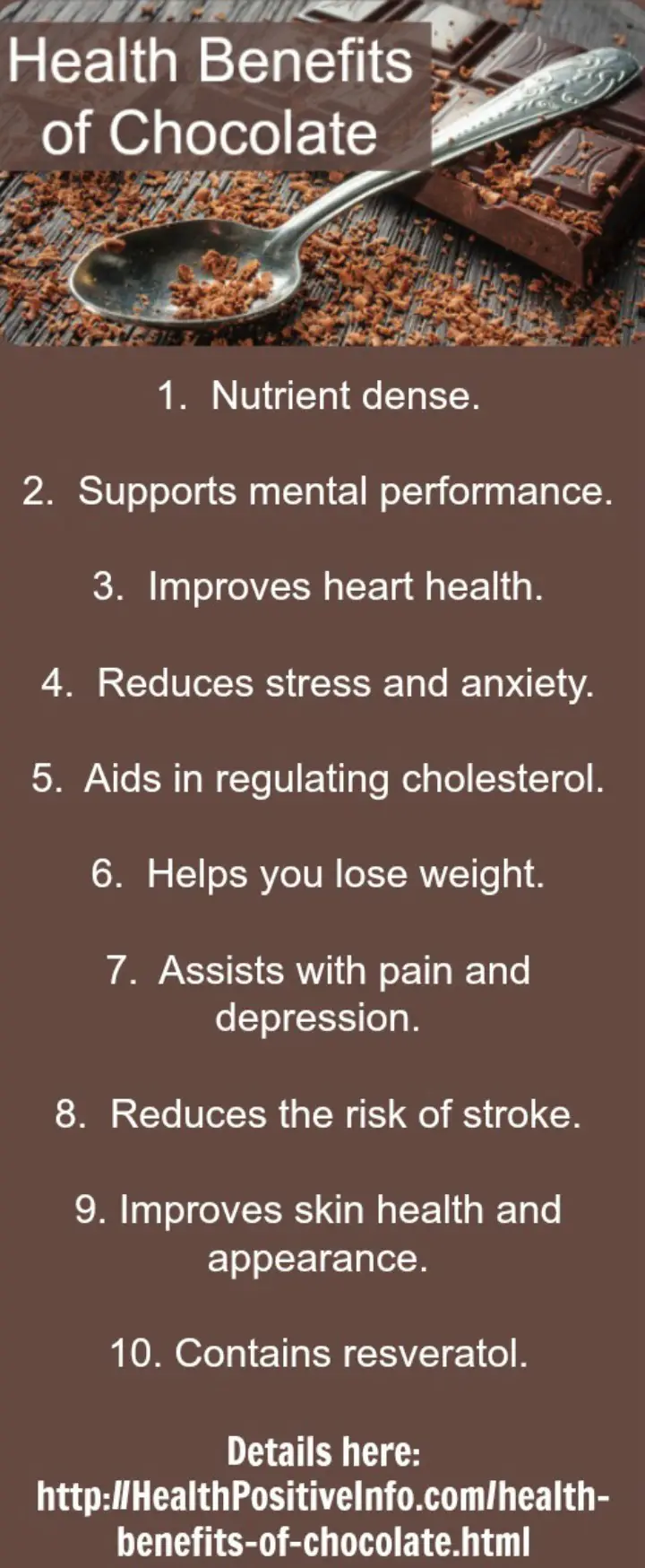 Health Benefits Of Chocolate Healthpositiveinfo