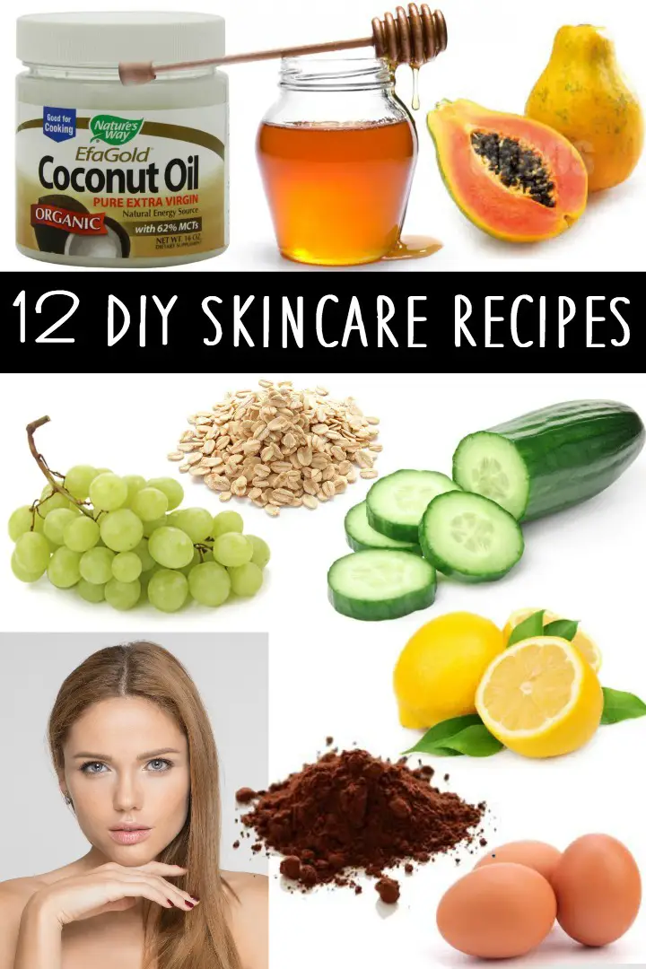 12 DIY Skin Care Recipes All Natural Homemade HealthPosiitveInfo