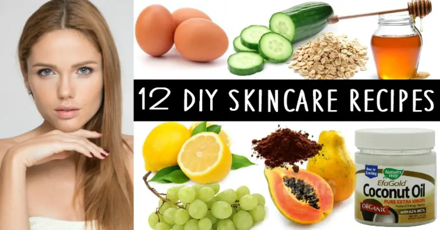 12 Diy Skin Care Recipes All Natural Homemade Healthposiitveinfo